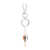 Paul Smith Paul Smith Men Keyring Air Balloon Accessories MULTICOLOUR