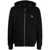 PS PAUL SMITH Ps Paul Smith Zebra Logo Cotton Zip Hoodie Black