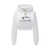 Off-White Off-White Embroidered Logo Cropped Hoodie WHITE