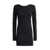 ROTATE Birger Christensen Rotate Birger Christensen Black Viscose Blend Dress Black