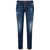 DSQUARED2 Dsquared2 Dark Desert Wash Medium Waist Jennifer Jeans BLUE