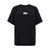 MM6 Maison Margiela Mm6 Maison Margiela Logo Cotton T-Shirt Black