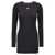 MARINE SERRE 'Moon Logo' dress Black