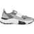 Valentino Garavani True Act Sneakers For GHIACCIO MELANGE/PASTEL GREY/NERO/BIANCO