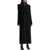 Stella McCartney Long Double-Breasted Coat BLACK