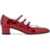 CAREL 'Metallic Mary Jane K RED REFLEX PATENT