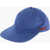 Valentino Garavani Cotton Twill Cap With Embroidery Blue