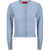 WILD CASHMERE Sandra Cardigan LIGHT BLUE