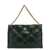 Tory Burch Tory Burch 'Kira Diamond Quilt Hobo' Shopping Bag GREEN