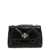 Tory Burch Tory Burch 'Kira Diamond Quilt Pave Small' Shoulder Bag Black