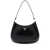 Prada Prada Cleo Brushed Leather Shoulder  Bags Black