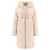 Max Mara Max Mara The Cube Midi Parka In Water-Repellent Canvas Beige