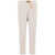 White Sand White Sand Cotton Trousers With Belt Detail Beige