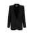 Saint Laurent Saint Laurent Gabardine Single-Breasted Jacket Black