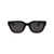 Gucci Gucci Sunglasses 001 BLACK BLACK GREY