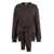 JW Anderson JW Anderson Long Sleeve Crew-Neck Sweater BROWN