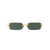 LINDA FARROW Linda Farrow Sunglasses YELLOWGOLD/WHITEGOLD/GREEN