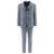 Brunello Cucinelli Brunello Cucinelli Pinstriped Suit BLUE