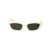 Saint Laurent Saint Laurent Eyewear Sunglasses 011 WHITE WHITE GREY