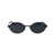 Saint Laurent Saint Laurent Eyewear Sunglasses 001 BLACK BLACK BLACK