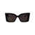 Saint Laurent Saint Laurent Eyewear Sunglasses 001 BLACK BLACK BLACK