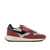 AUTRY Autry Red And Black Suede And Nylon Reelwind Low Sneakers BLACK, RED