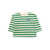 MINI RODINI Stripe yd ls tee Green