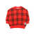 MINI RODINI Check aop sweatshirt Red