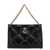 Tory Burch 'Kira Diamond Quilt Hobo' shopping bag Black