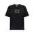 Burberry Logo embroidery t-shirt Black