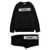 Moschino TEEN Logo print tracksuit Black