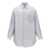 Maison Margiela Striped shirt jacket Light Blue