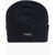 Dondup Cashmere And Wool Beanie Hat Blue