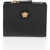 Versace Leather Medusa Wallet With Golden Details Black