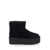 UGG 'Classic Mini Platform' Black Ankle Boots With Platform In Suede Woman Black