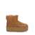 UGG 'Classic Mini Platform' Beige Ankle Boots With Platform In Suede Woman Beige