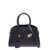 Salvatore Ferragamo 'Hug M' Blue Handbag With Logo And Gancini Buckle In Leather Woman BLUE