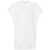 THE ATTICO The Attico Ribbed Cotton Top With Logo WHITE