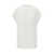 THE ATTICO The Attico "Laurie" T-Shirt With Padded Shoulders WHITE