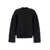 THE ATTICO Black Oversize Sweater In Wool And Cashmere Woman Black