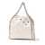 Stella McCartney Stella Mccartney Mini Falabella All Over Studded Tote Bag PURE WHITE