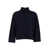 ANTONELLI 'Bradamante' Black Cropped Sweater In Wool Blend Woman Black