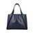 Stella McCartney Stella Mccartney Logo Tote Bag DENIM BLUE