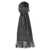 Saint Laurent Saint Laurent 'Saint Laurent' Scarf GRAY