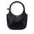 COURRÈGES Courrèges Holy Shoulder Bag In Leather Black