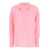 Philosophy Pink Shirt With Open Collar And V Neck In Stretch Viscose Woman PINK