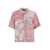 AMIRI Bandana Floral Bowling Shirt PINK