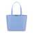 Dolce & Gabbana 'Dg Logo' Light Blue Small Tote Bag  In Leather Woman BLUE