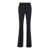 PT TORINO 'Elsa' Black Flared Pants In Wool Stretch Woman Black