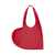 COPERNI Coperni Gloss Mini Heart Bag RED